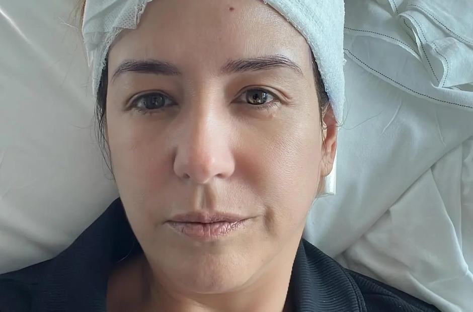 Ericka de la Vega fue operada por un tumor cerebral benigno