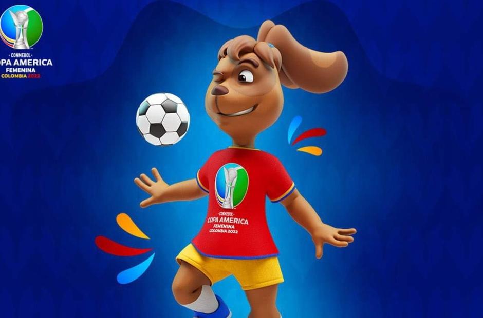 ¡Estallan las redes! Indignación porque mascota de Copa América Femenina es una perra.