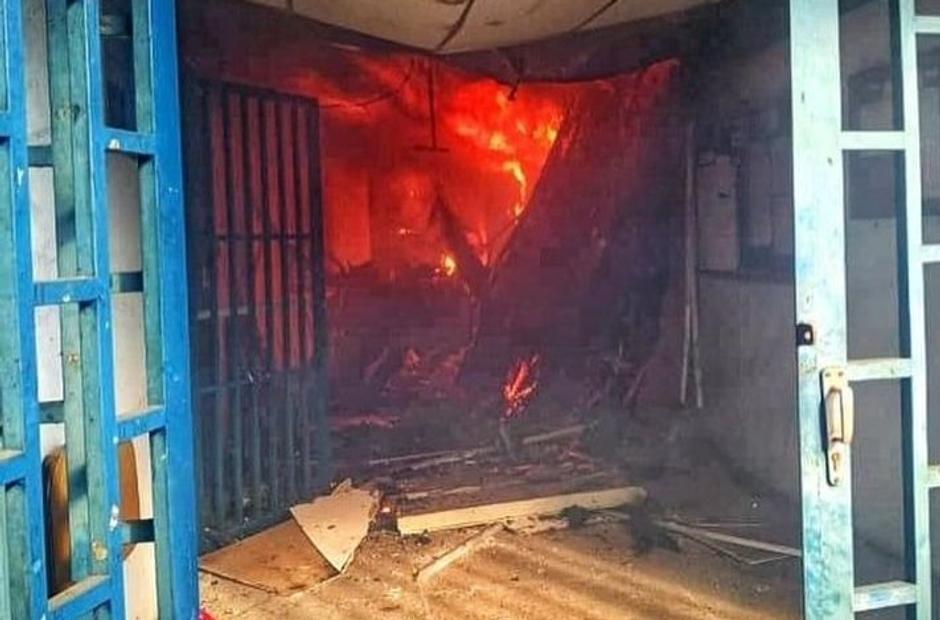 Incendio consumió áreas de la UPEL de Maracay