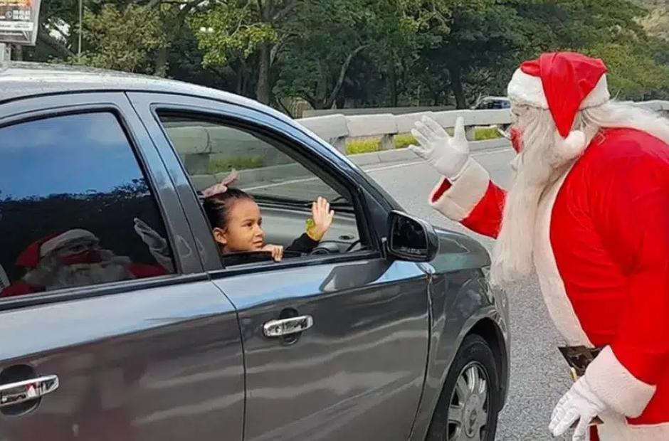  El San Nicolás de la cota mil le dió la bienvenida a la navidad en Caracas