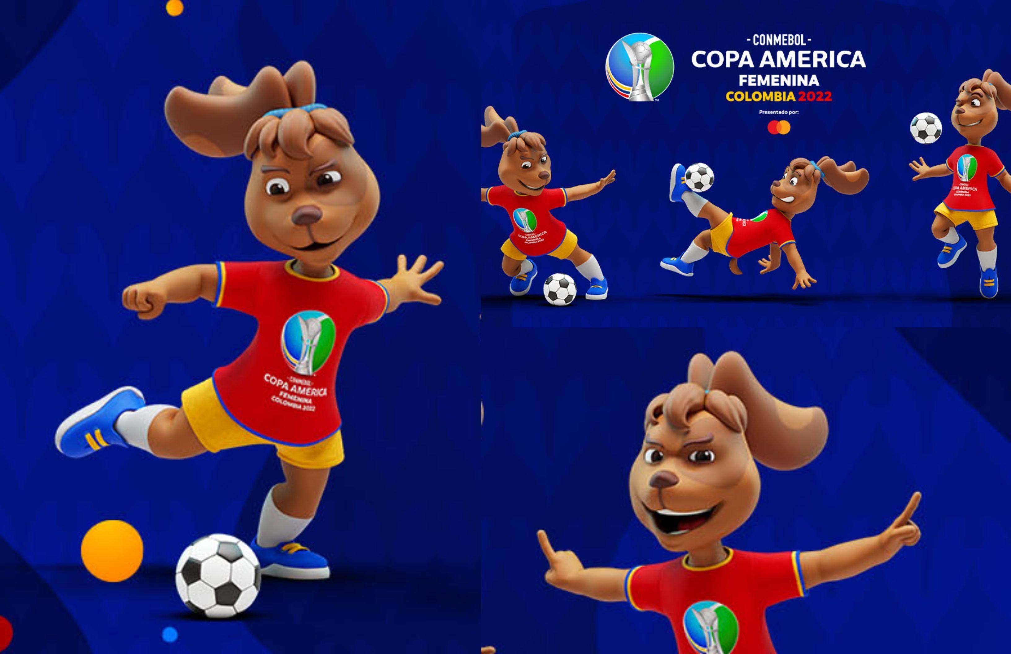 Mascota copa América femenina